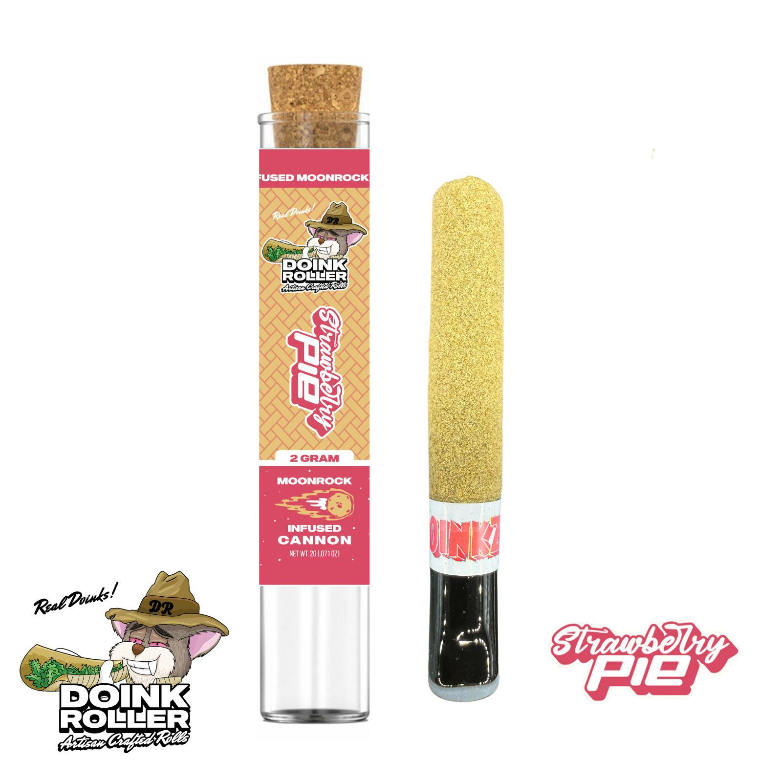 Doink Roller | Strawberry Pie | 2G Moonrock Infused Cannon