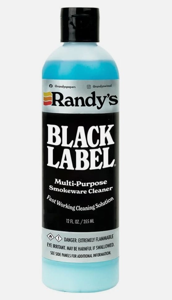 Randy's Black Label Glass Cleaner at High Roller Cannabis Club