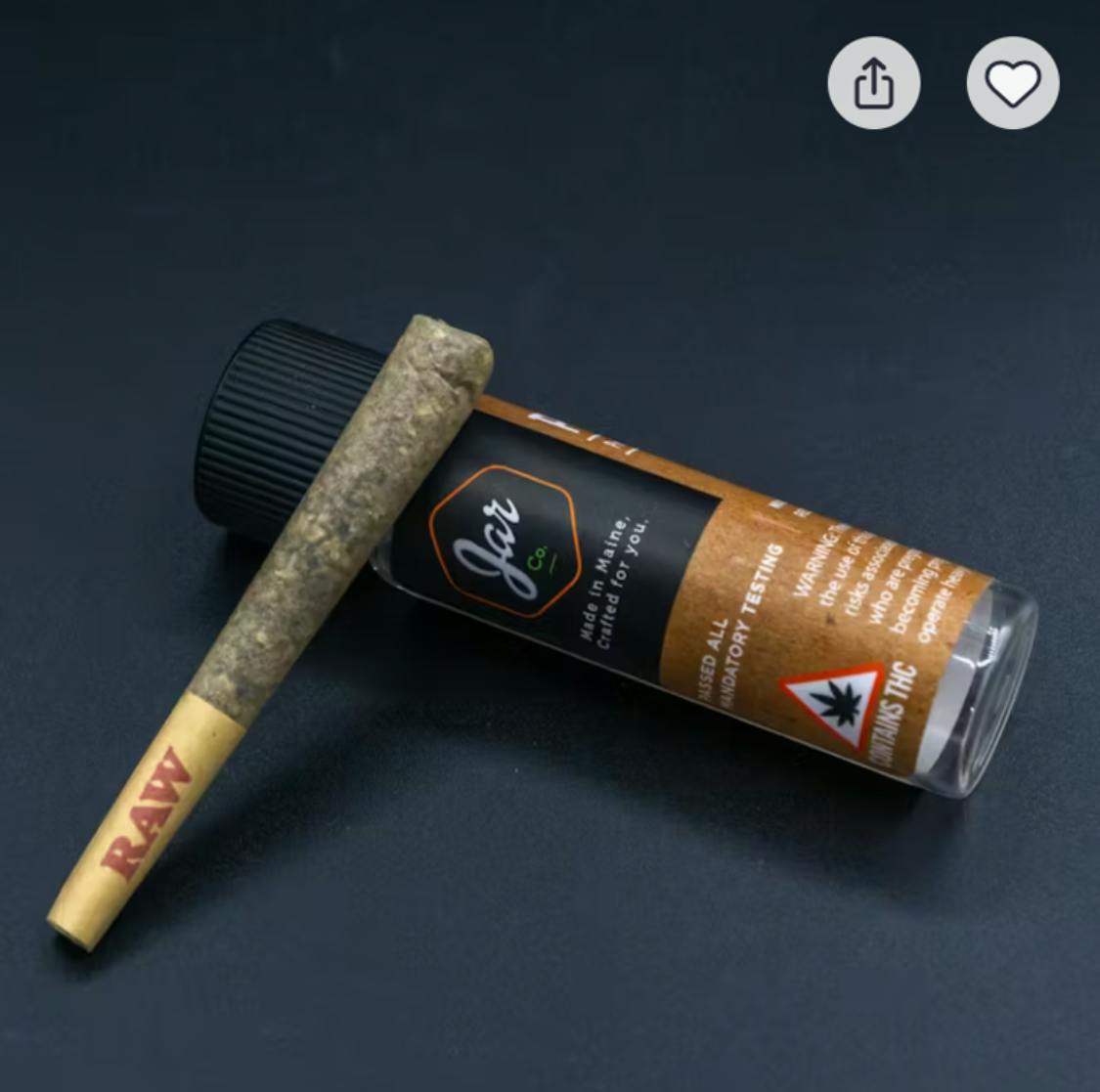 JAR Co. - Preroll - Oishii - 0.6g at High Roller Cannabis Club