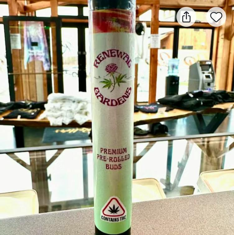 Renewal Gardens - Preroll - Rainbow Berries - 1g at High Roller Cannabis Club