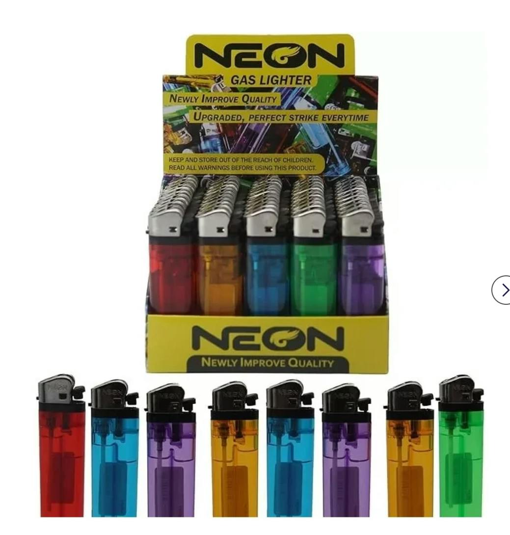 High Rollers - Neon Lighter at High Roller Cannabis Club