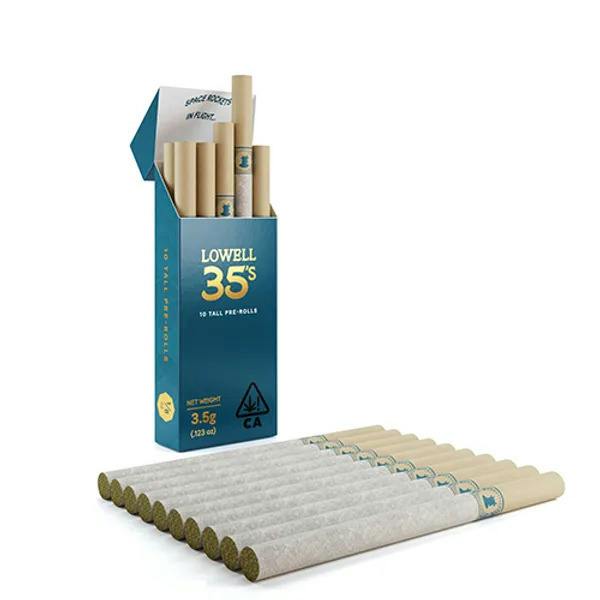 LOWELL 35's | PRE ROLL | 10PK | AFTERNOON DELIGHT | H - 3.5G