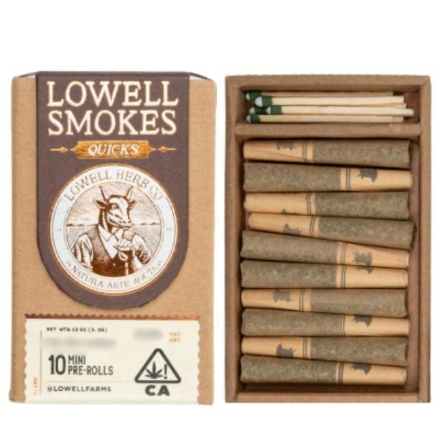 LOWELL QUICKS | PRE ROLL | 10PK | HARMONY HYBRID | H