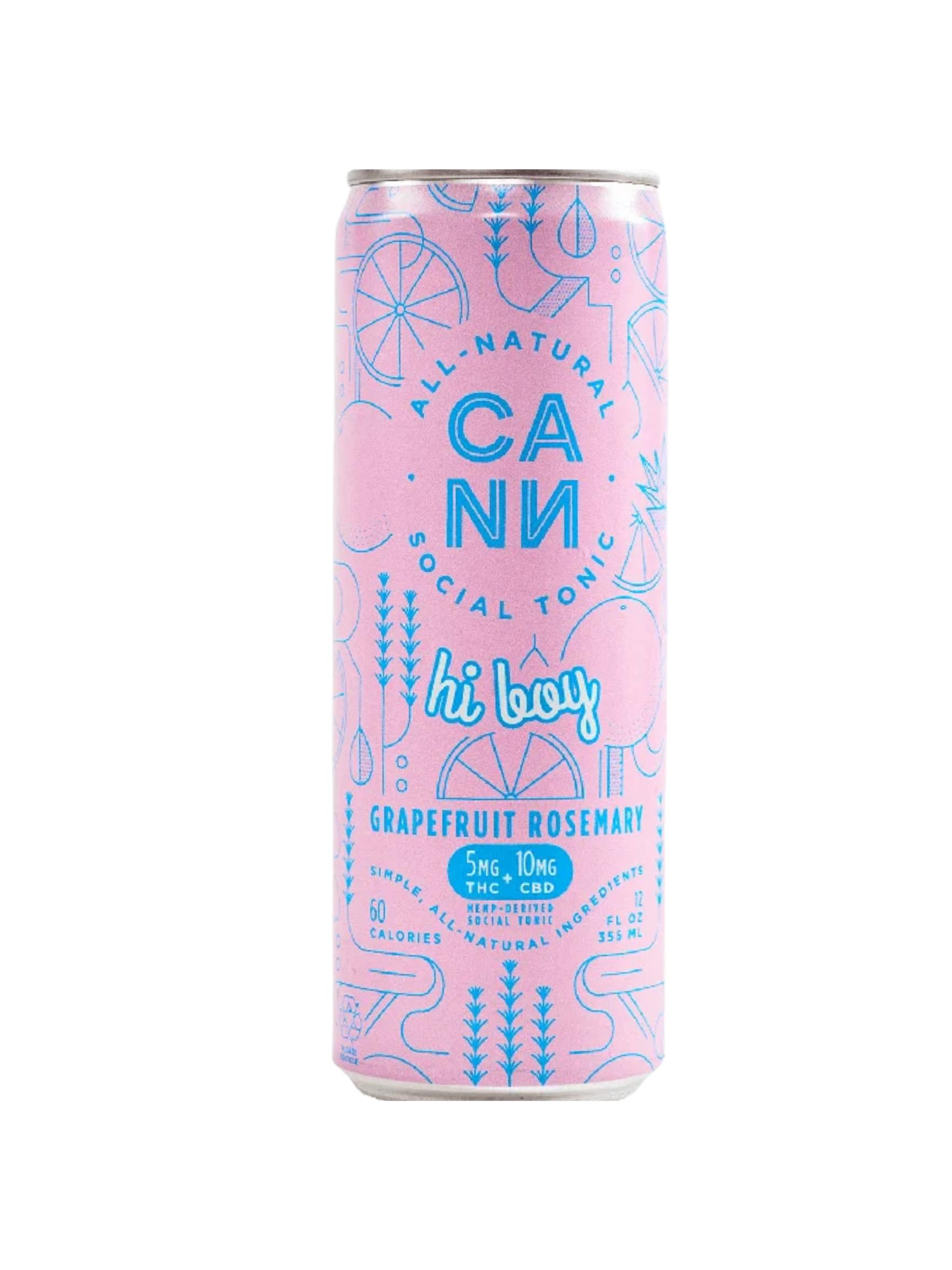 CANN | DRINK | GRAPEFRUIT ROSEMARY - 10 mg
