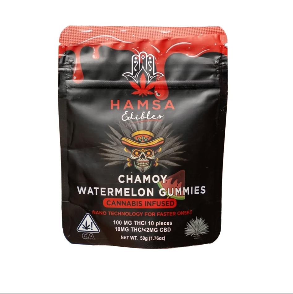 HAMSA - EDIBLE - 100MG - CHAMOY WATERMELON