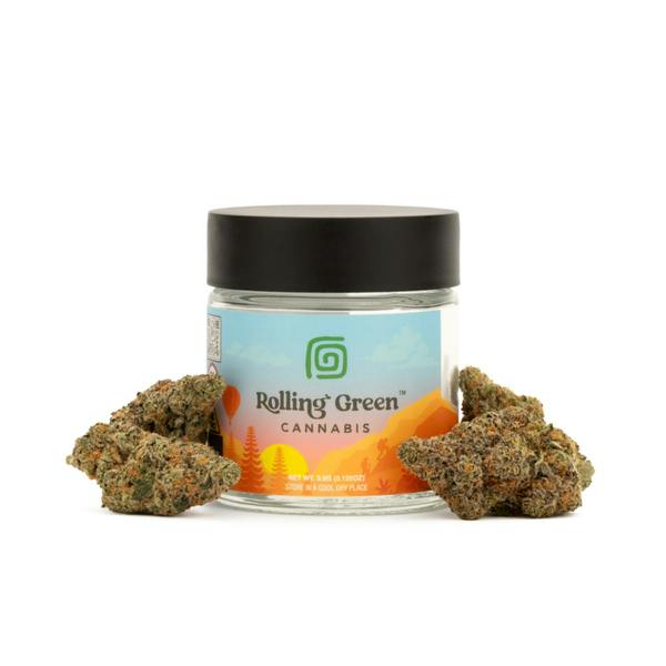Rolling Green | Georgia Haze | Orange Jar | 3.5g