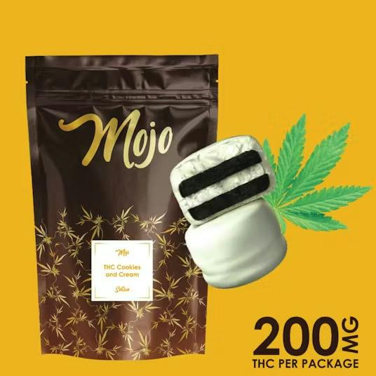 Mojo 200mg Chocolates - Cookies and Cream Bites