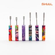 6" SirEEL KaleidoKraze Dab Tool w/ Stainless Steel Tip