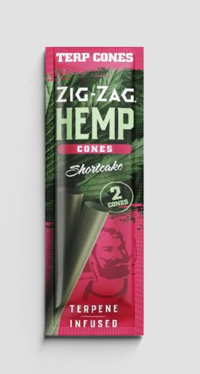 Zig-Zag - Terpene Infused Hemp Cones | Shortcake | 2pk