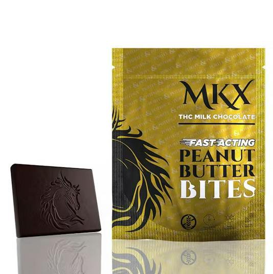 MKX 200mg Chocolate Bites - Milk Chocolate Peanut Butter