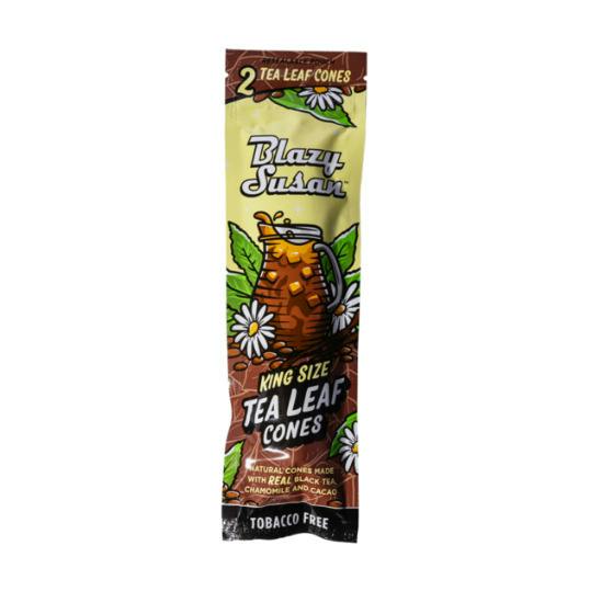 Blazy Susan Peach Tea Leaf Preroll Cones - 2pk