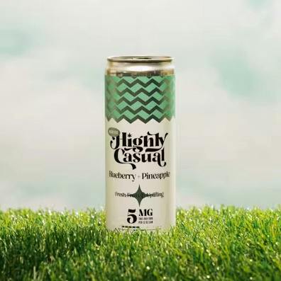 Highly Casual 5mg Seltzer - Lemon + Lime