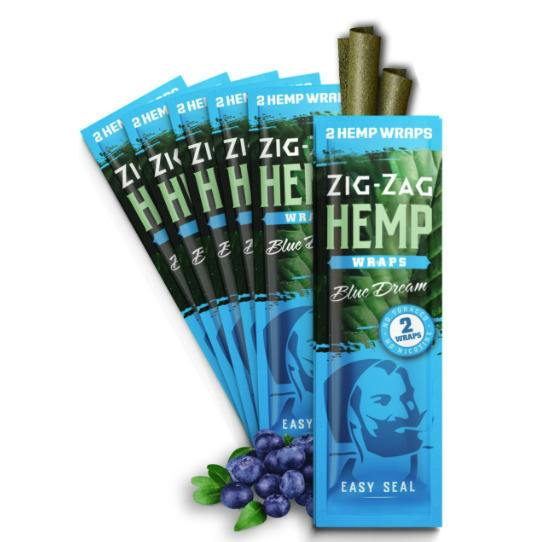Zig-Zag - Terpene Infused Hemp Wraps | Blue Dream | 2pk