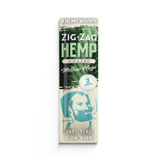 Zig-Zag - Terpene Infused Hemp Wraps | Mellow Haze | 2pk