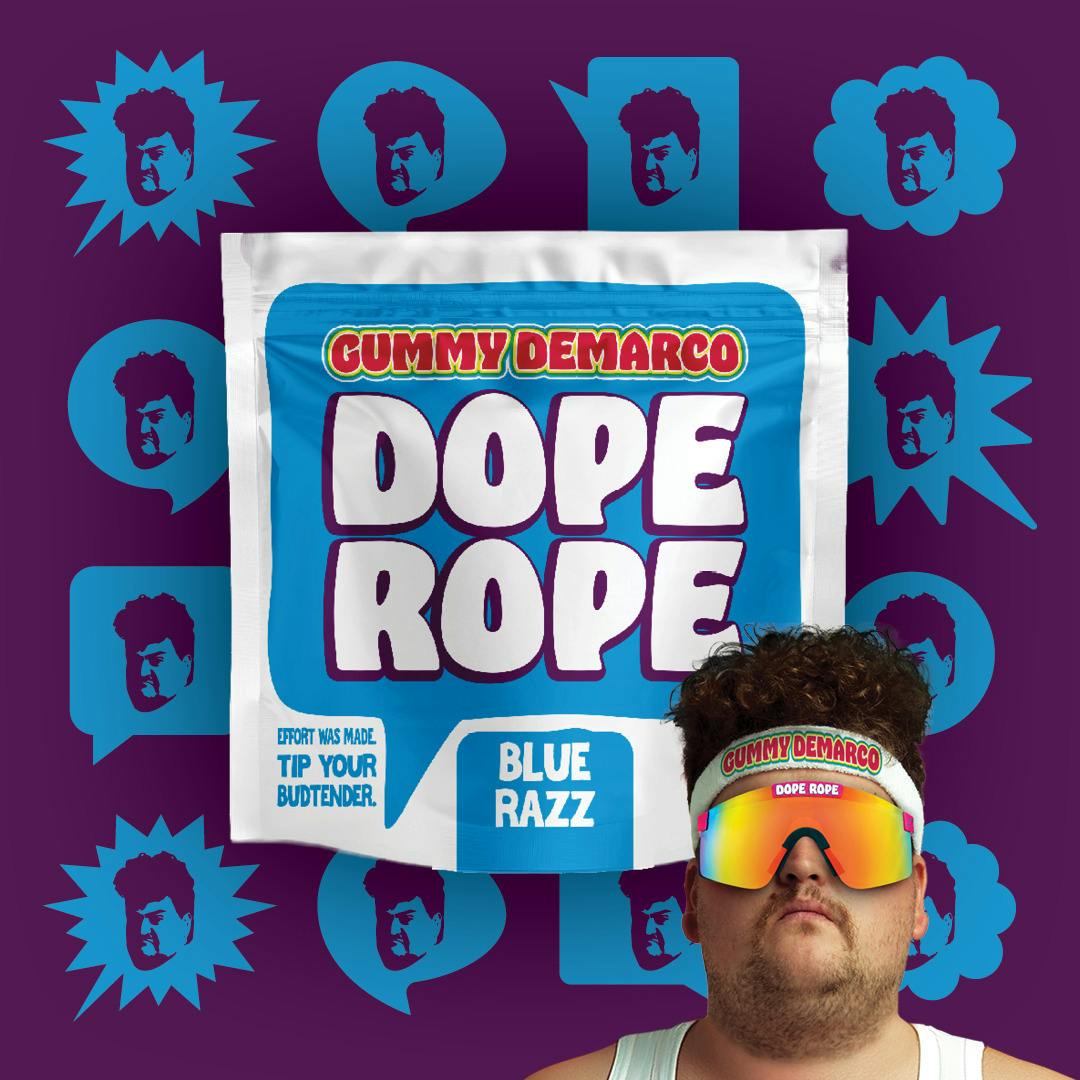Dope Rope 200mg Gummy Rope - Totally Razz