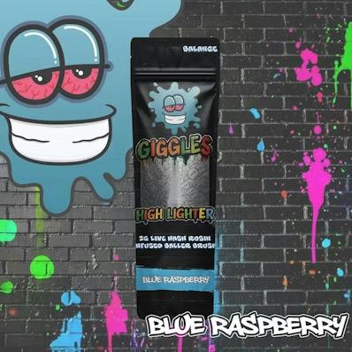 Giggles Highlighter 2g Rosin Baller Brush - Blue Raspberry