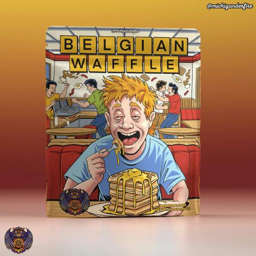 Michigander Fire Pre-Pack 3.5g - Belgian Waffle cannabis product