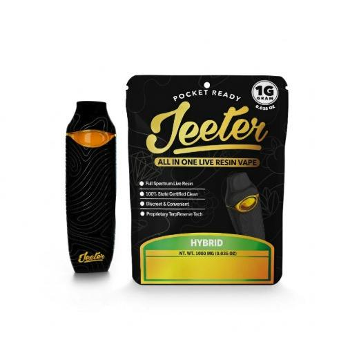 Jeeter 1g Live Resin All-in-One Vape - Water Boi