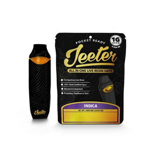Jeeter 1g Live Resin All-in-One Vape - Blitz