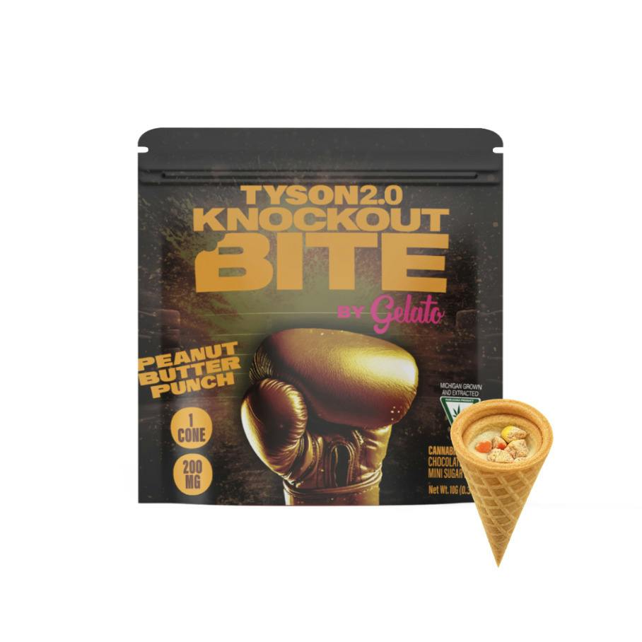 Tyson 2.0 x Gelato 200mg Knockout Bite - Peanut Butter Punch