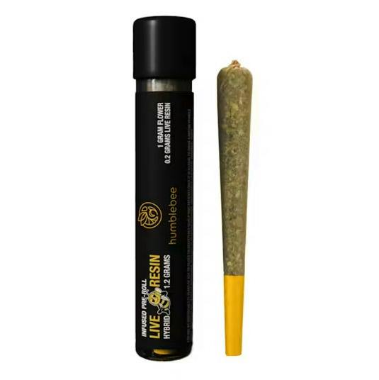 Humblebee 1.2g Single Infused Preroll - Cotton Candy x Superboof