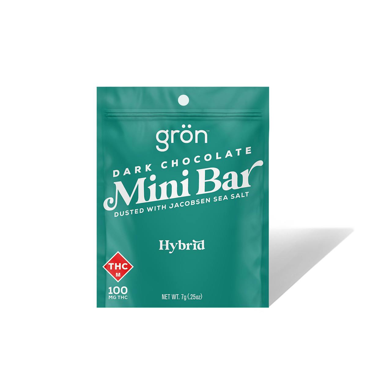 Gron | Mini Dark Chocolate | Hybrid 100mg at Flora Farms Ozark Dispensary