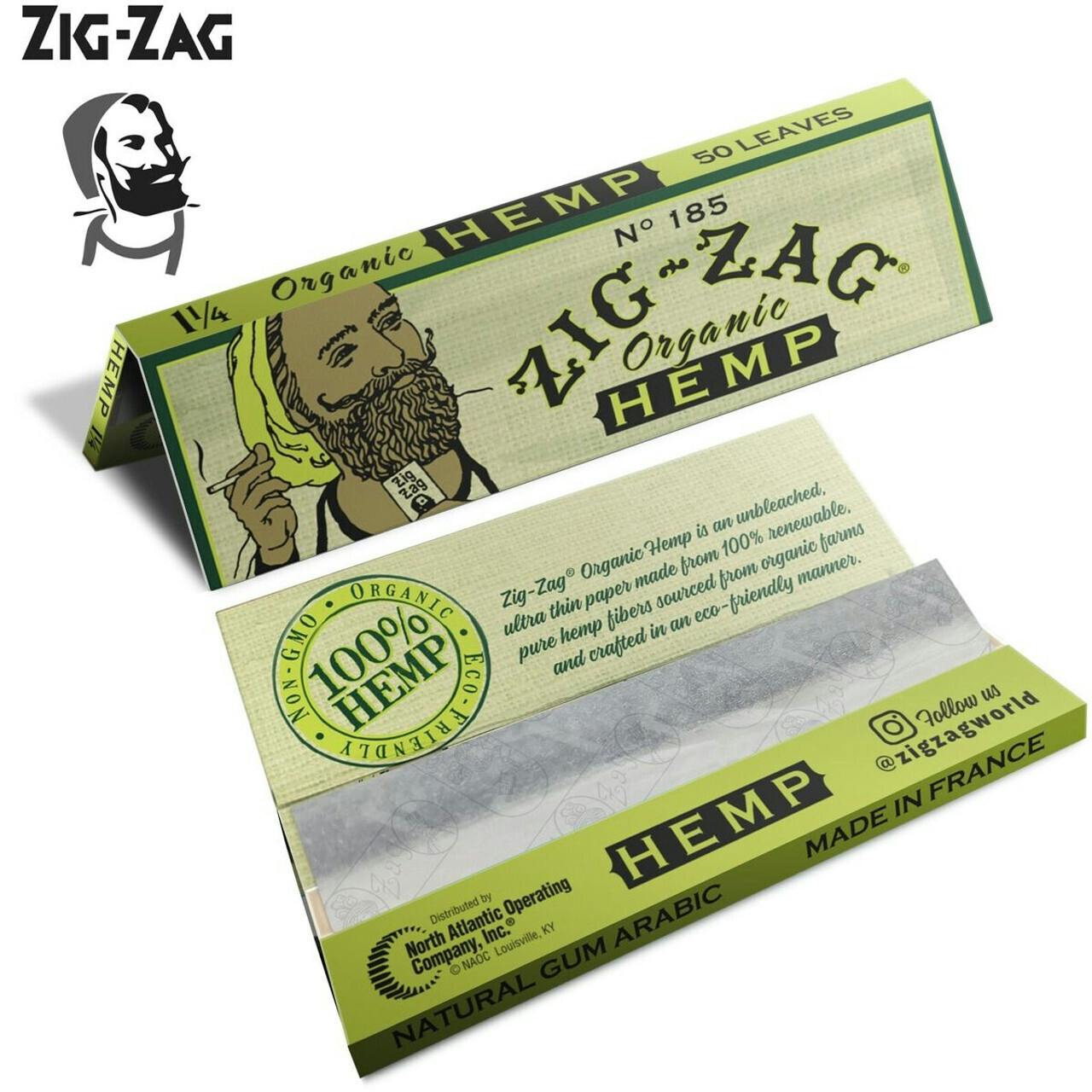Zig Zag | Rolling Papers | Organic Hemp 1 1/4