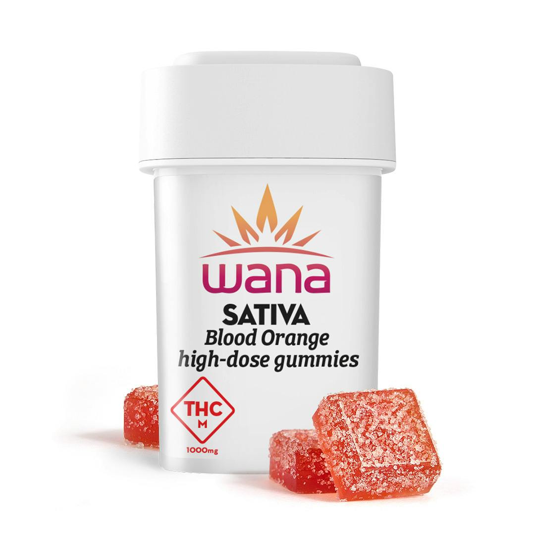 Wana | Gummies | Blood Orange 1000mg