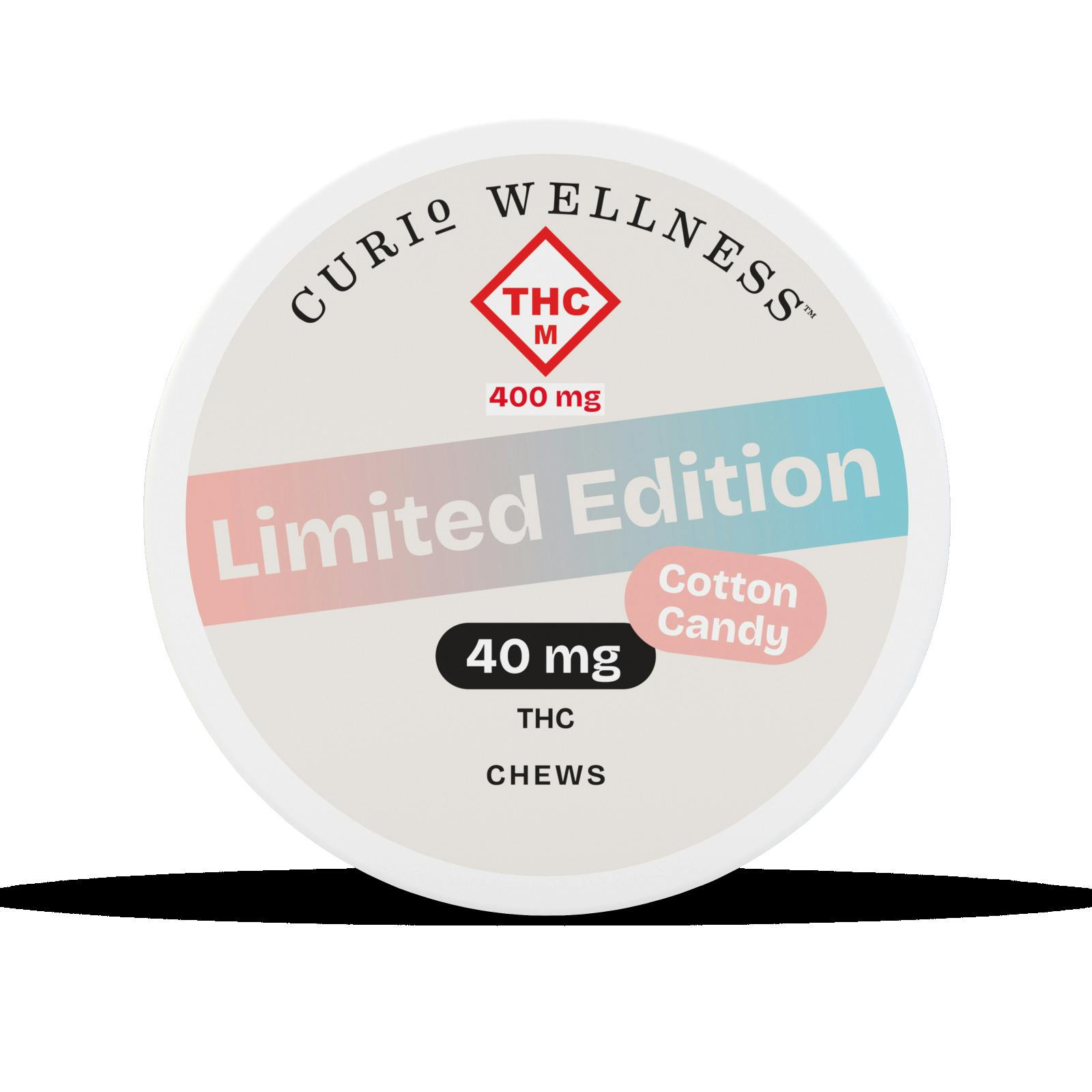 Curio Wellness | Gummies | Cotton Candy Chews 1000mg