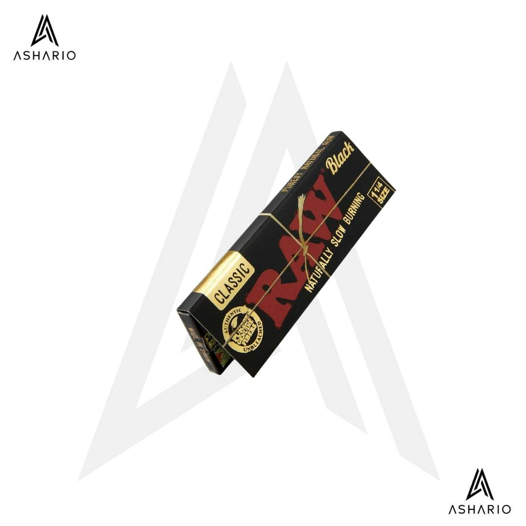1 1/4 Size Black Natural Unrefined Artisan Connoisseur Papers