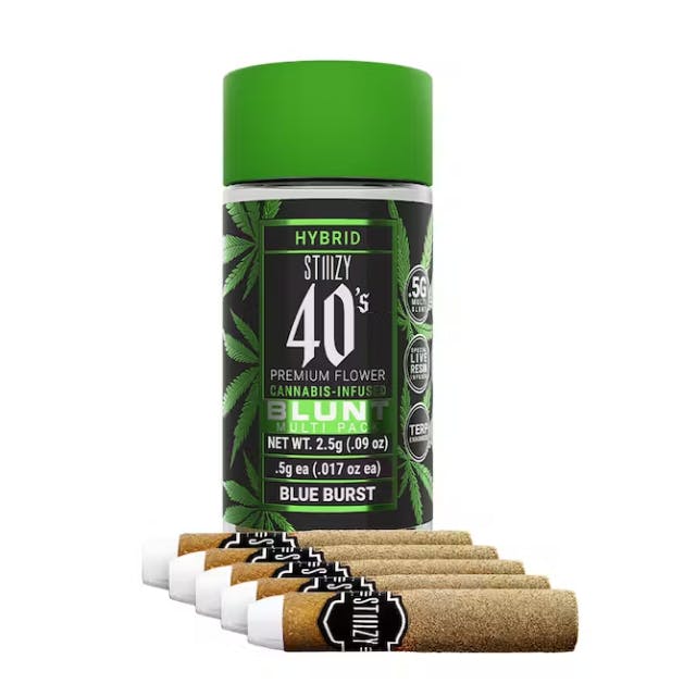 INFUSED: Mini Blunts 5- - Blue Burst