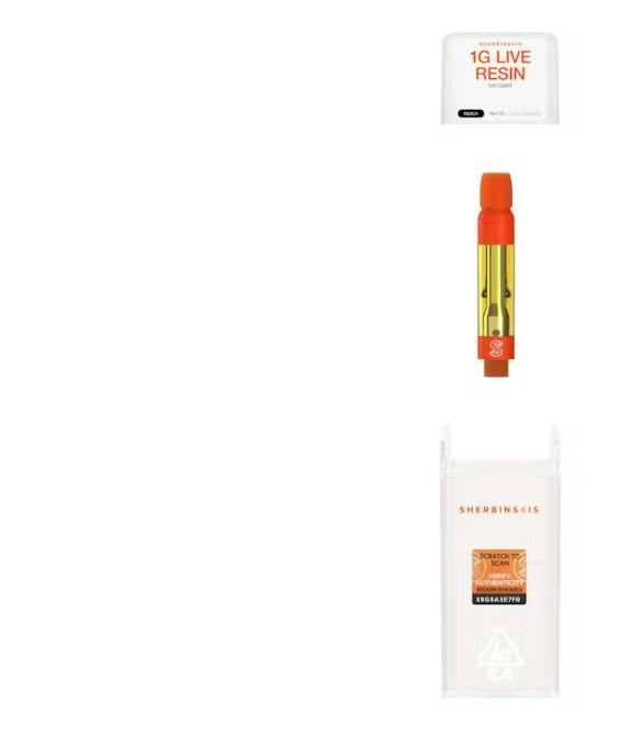 LIVE RESIN CART - D-31 - 1 g