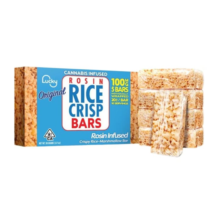 Lucky - Crispy: Rice Bars With - Original