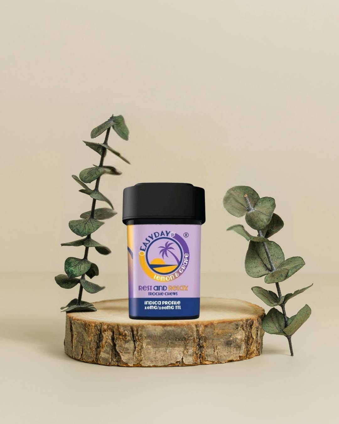 Rest & Relax Troche | Edible | 100mg | Easyday