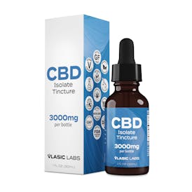 Vlasic Labs CBD Isolate Tincture (3000mg)