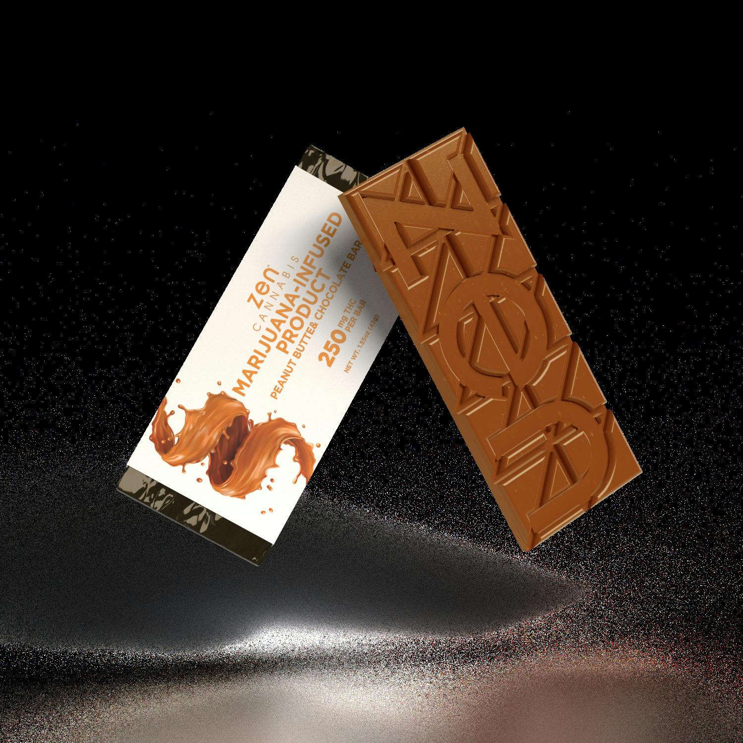 ZEN: Chocolate Bar | Peanut Butter & Chocolate at Greenlight Dispensary Hayti