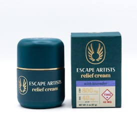 Lavender 20:1 CBD:THC Relief Cream (40mg)