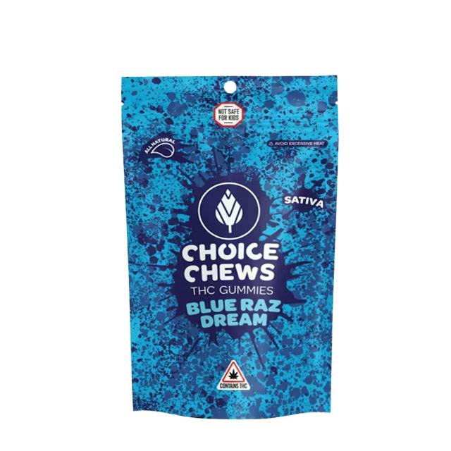 CHOICE | BLUE RAZZ GUMMIES | 100MG