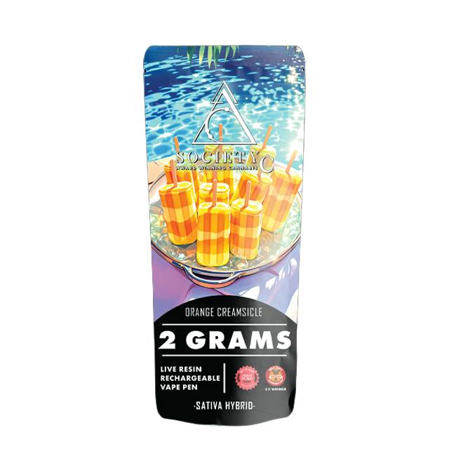 SOCIETY C | ORANGE CREAMSICLE LIVE RESIN | ALL-IN-ONE | 2G