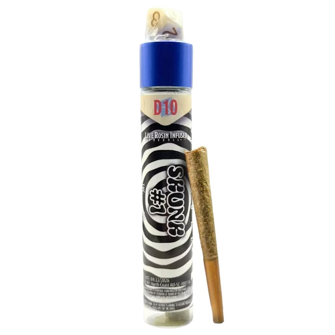 GALENAS | D10 SKUNK #1 INFUSED ROSIN | PREROLL | 1.2G