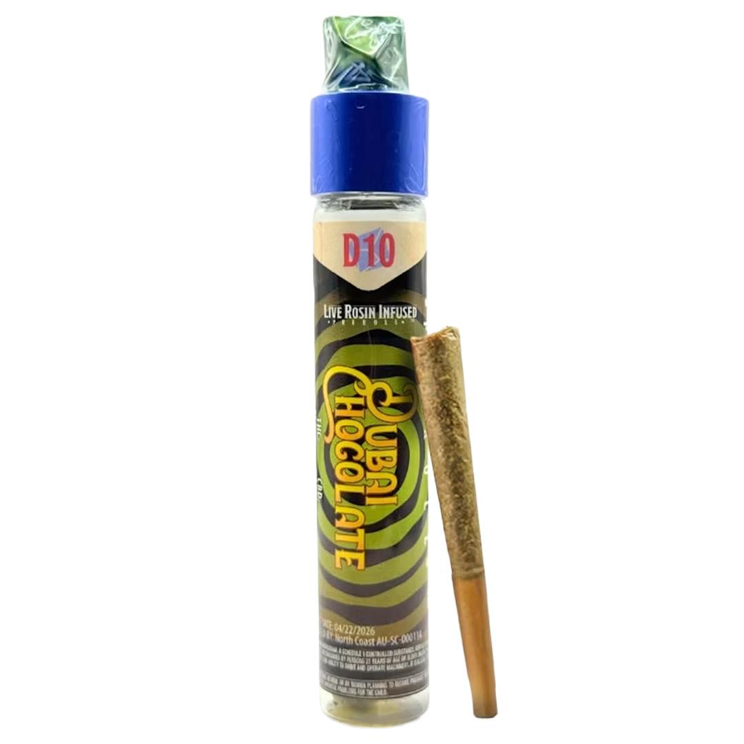 GALENAS | D10 DUBAI CHOCOLATE INFUSED ROSIN | PREROLL | 1.2G