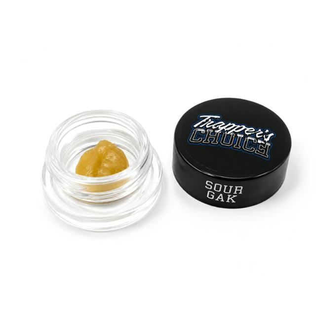 TRAPPER'S CHOICE | SOUR GAK | FRESH FROZEN HASH ROSIN | 2G
