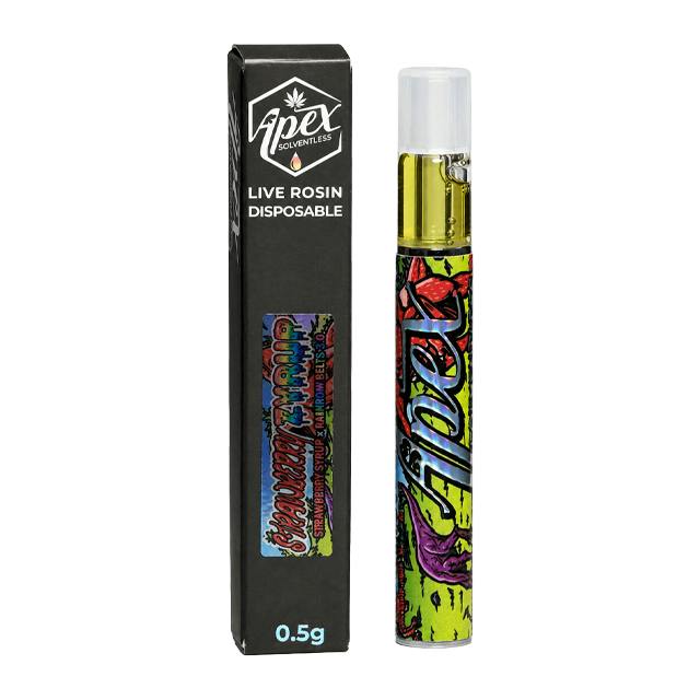 APEX SOLVENTLESS | STRAWBERRY ZYRUP ROSIN | ALL-IN-ONE | 0.5G