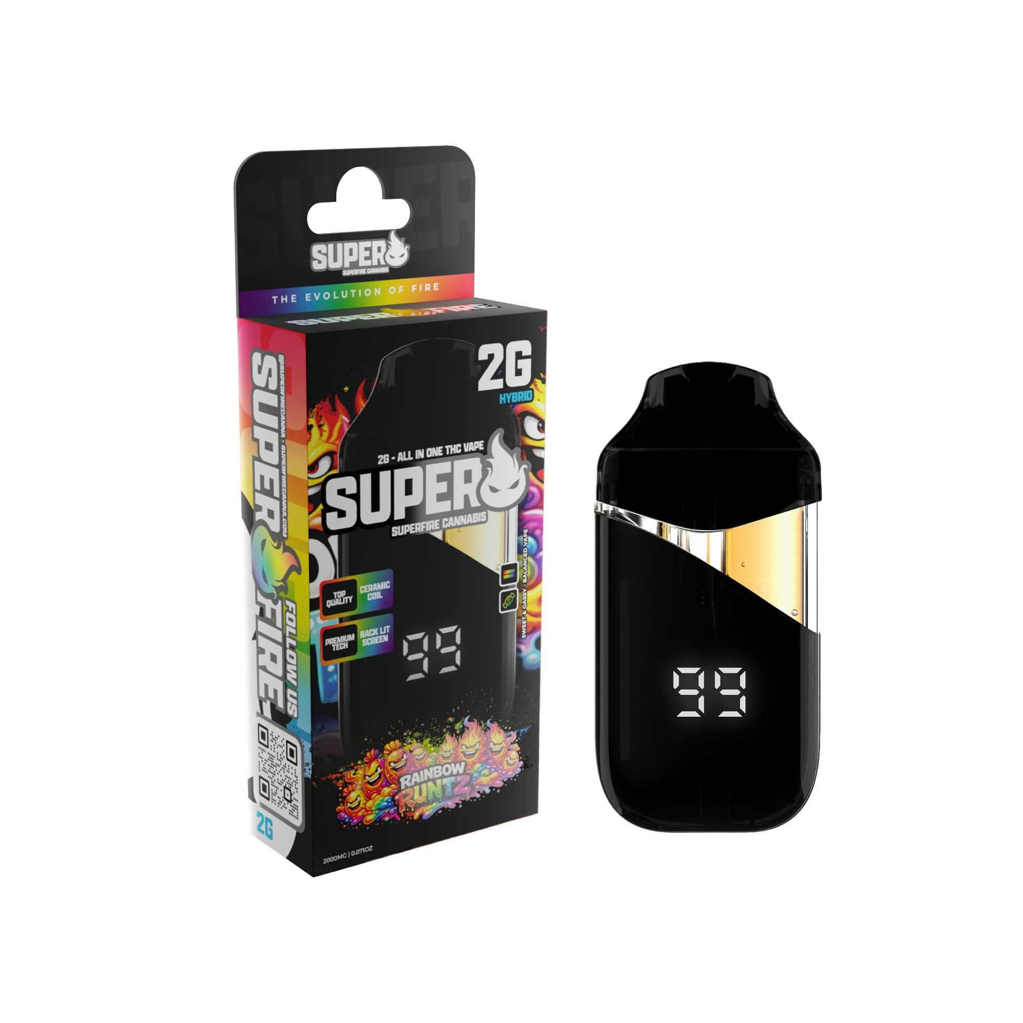 SUPERFIRE | RAINBOW RUNTZ | ALL-IN-ONE | 2G