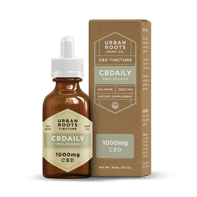 URBAN ROOTS | CBDAILY TINCTURE | 1000MG