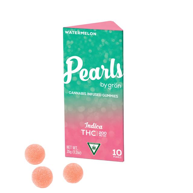 Grön | WATERMELON PEARLS | GUMMIES | 200MG