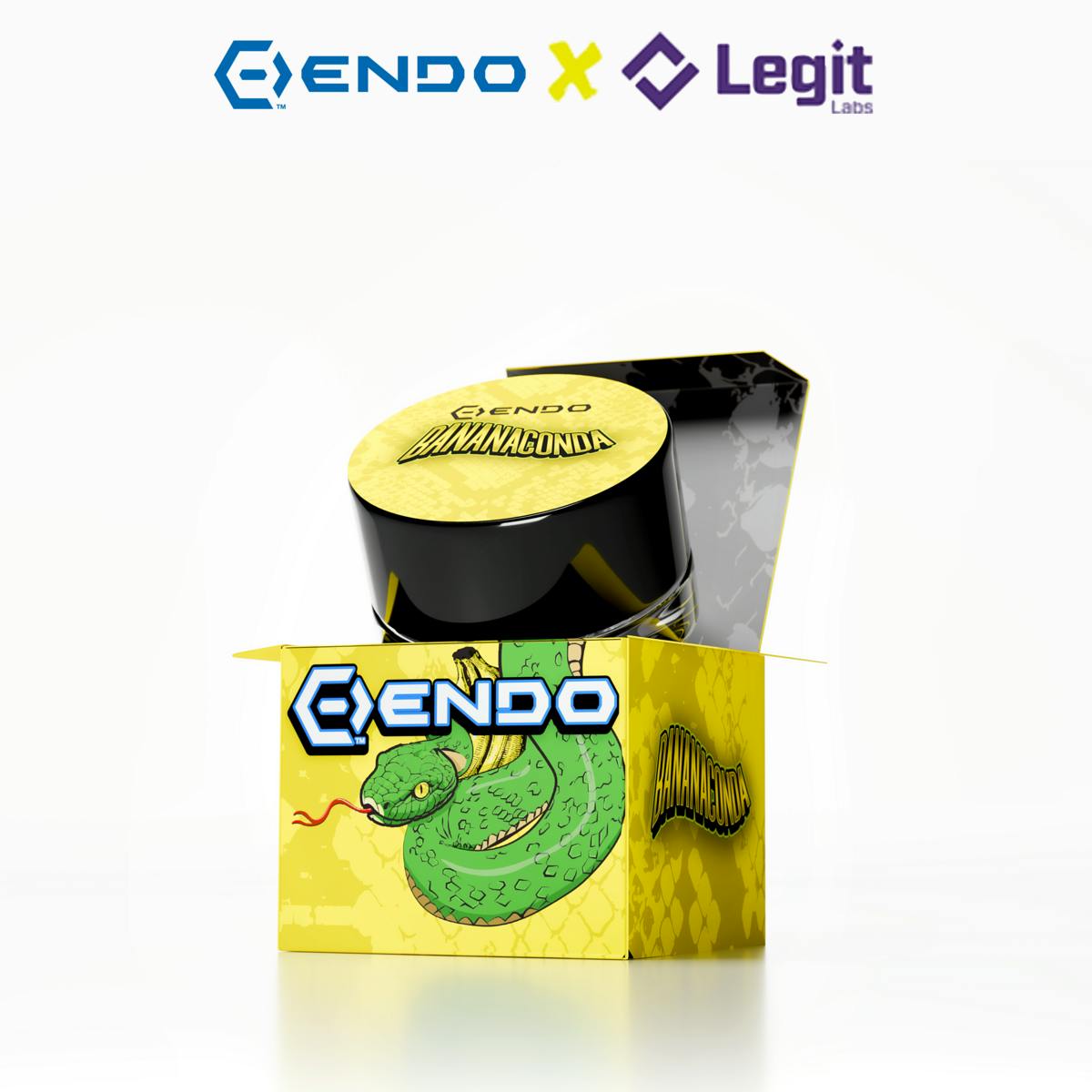 ENDO X LEGIT | BANANACONDA | CURED RESIN | 1G