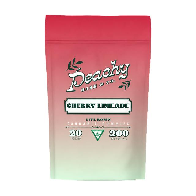 PEACHY HASH & CO. | CHERRY LIMEADE LIVE ROSIN | 200MG