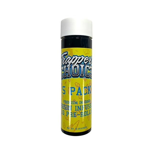 TRAPPER'S CHOICE | TROPIC TRUFFLE 1G RESIN INFUSED 5-PACK | PREROLL | 5G