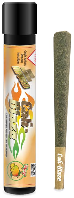Cali Blaze Mango Hybrid Infused Preroll 1.2 g
